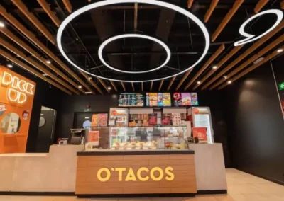 Réalisation de travaux d'un local commercial - Restaurant O'Tacos