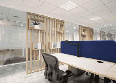 Bureaux en open space